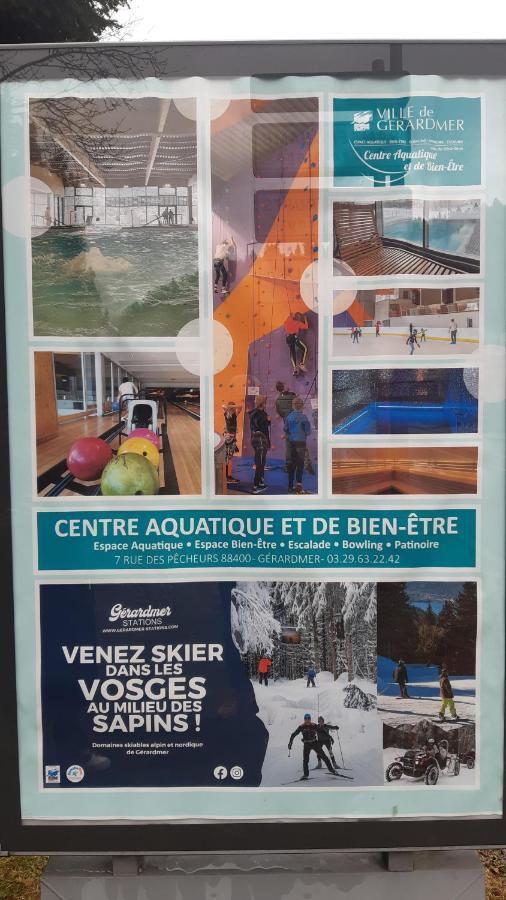 Studio Cocooning Cledicihome Parking Prive Centre Ville Gérardmer Εξωτερικό φωτογραφία